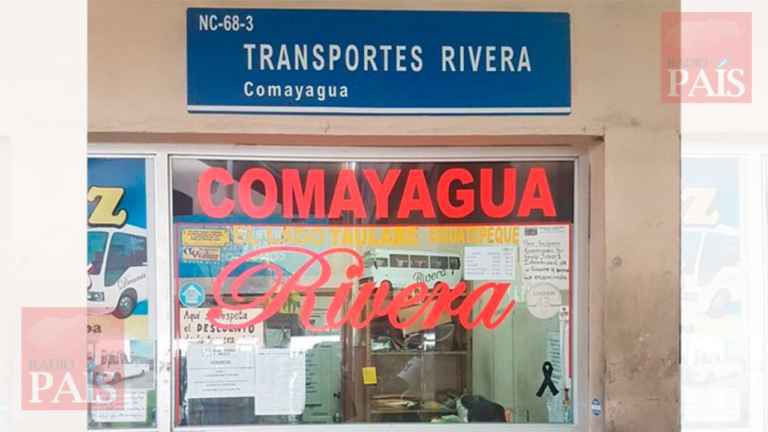 Empresa de transporte en Comayagua paraliza sus unidades por extorsión