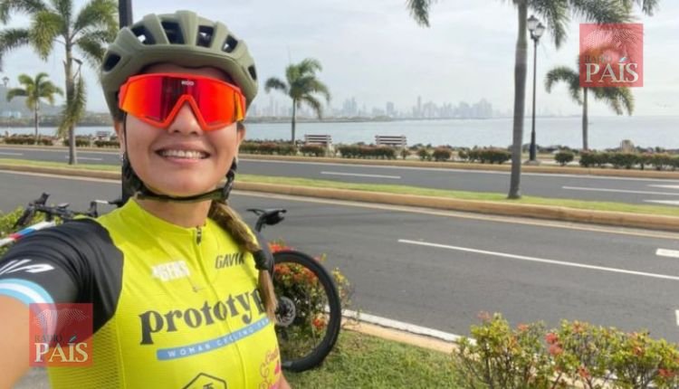 Ciclista hondureña arribó a tierras canaleras de Panamá