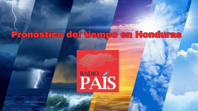 Pronóstico del tiempo en Honduras 11 de abril de 2024