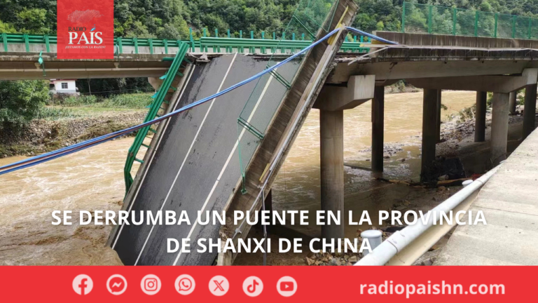 Se derrumba un puente en la provincia de Shanxi de China