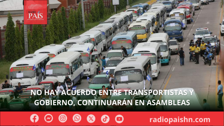 No hay acuerdo entre Transportistas y gobierno, continuarán en asambleas