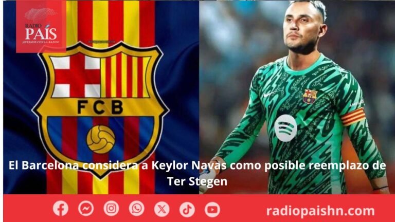 El Barcelona considera a Keylor Navas como posible reemplazo de Ter Stegen