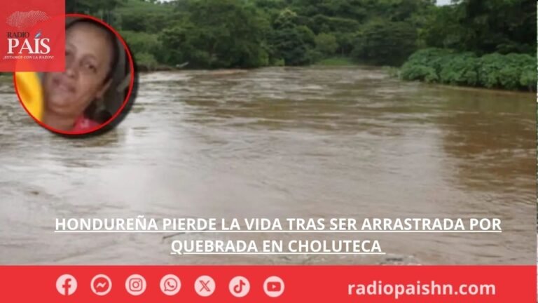 LAS LLUVIAS DEJAN SU PRIMER VICTIMA