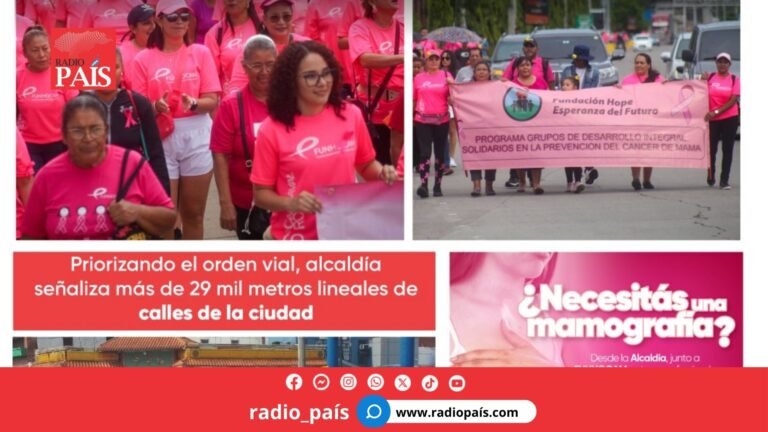 La Alcaldía te informa: La capital vivió una marcha por la vida y prevención del cáncer de mama